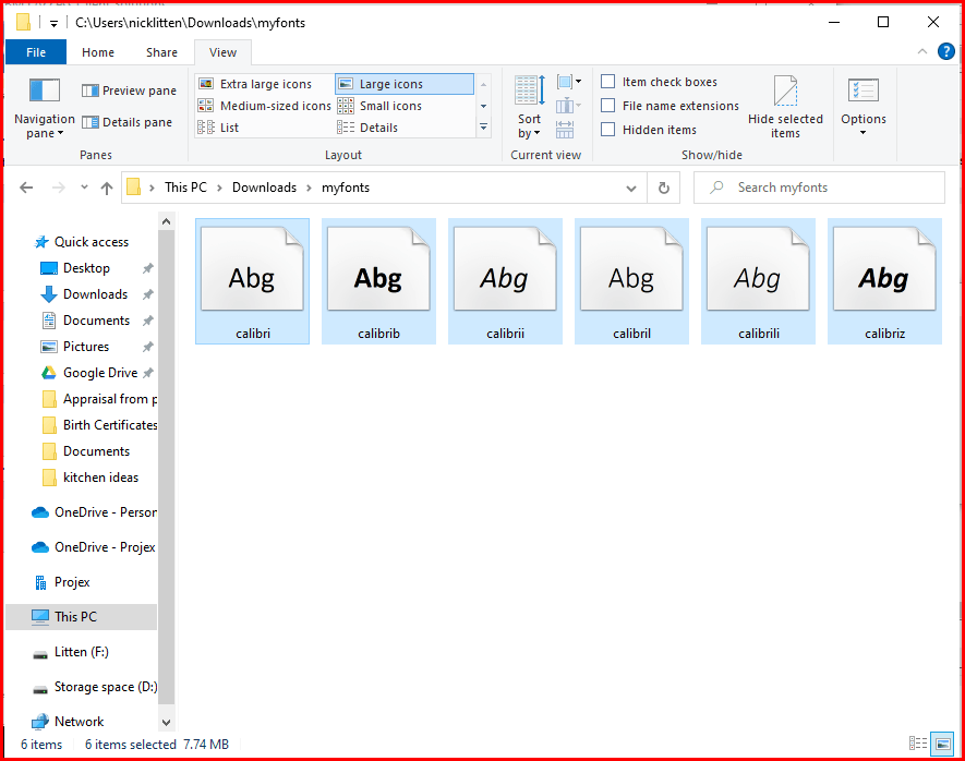 How to install a font in INTERFORM400 4 How to install a font in INTERFORM400 3