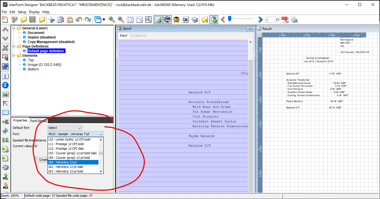 How to install a font in INTERFORM400 1 How to install a font in INTERFORM400 1